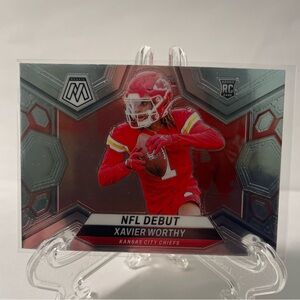 2024 Panini Mosaic NFL Debut Xavier Worthy Rookie